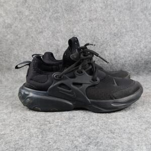 Nike Shoes Kids 2Y React Presto GS Sneakers Black Athletic Trainer Casual Youth